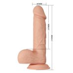 Bursa Erotik Shop 21.8 cm Gerçekçi Kalın Dildo Penis - Bahamut