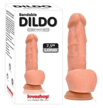 Bursa Erotik Shop Solid Dildo 7,5 Titreşimli