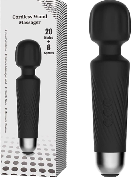 Cordles wand masseger black