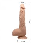 Bursa Erotik Shop 24 cm Realistik Vantuzlu Dildo Penis