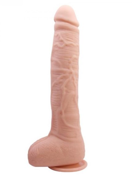 Bursa Erotik Shop 27 cm Büyük Boy Realistik Vantuzlu Dildo Penis