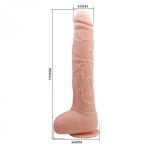 Bursa Erotik Shop 27 cm Büyük Boy Realistik Vantuzlu Dildo Penis