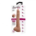Bursa Erotik Shop 27 cm Büyük Boy Realistik Vantuzlu Dildo Penis