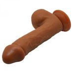 Bursa Erotik Shop 23,5 cm Realistik Vantuzlu Melez Dildo Penis