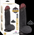 Bursa Erotik Shop Double Layer 21 Cm Zenci