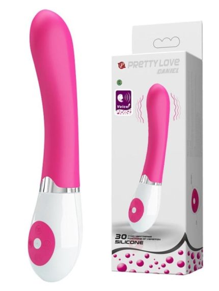 30 Fonksiyonlu Ses Kumandalı İpeksi Yumuşak Teknolojik Vibratör - Daniel