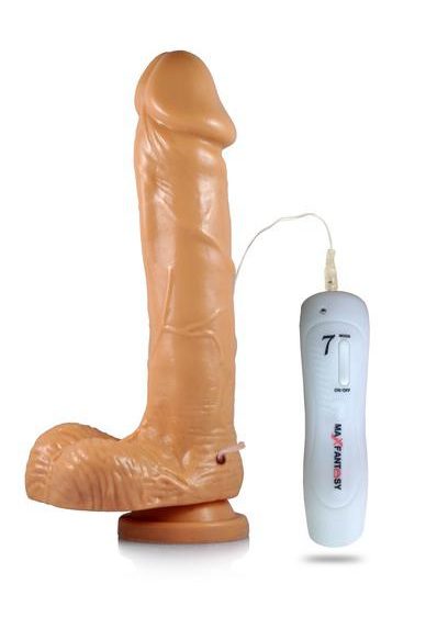 Bursa Erotik Shop Realistik dildo penis 7'' vibrating