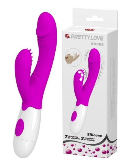 7 Fonksiyonlu Klitoris Masaj Uyarıcılı Teknolojik Vibratör