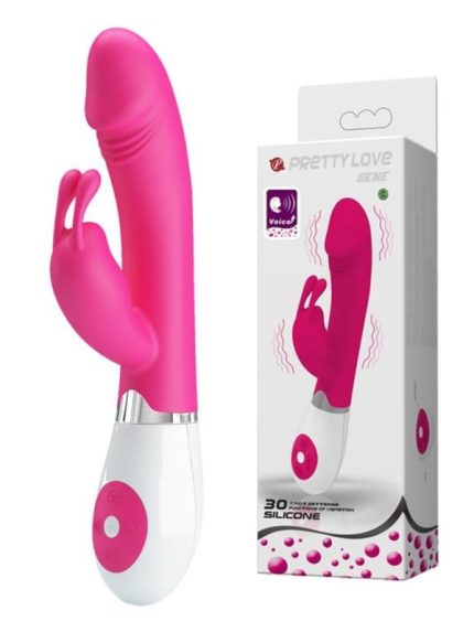 Ses Kontrollü 30 Fonksiyonlu Klitoris Uyarıcılı Teknolojik Tavşan Vibratör