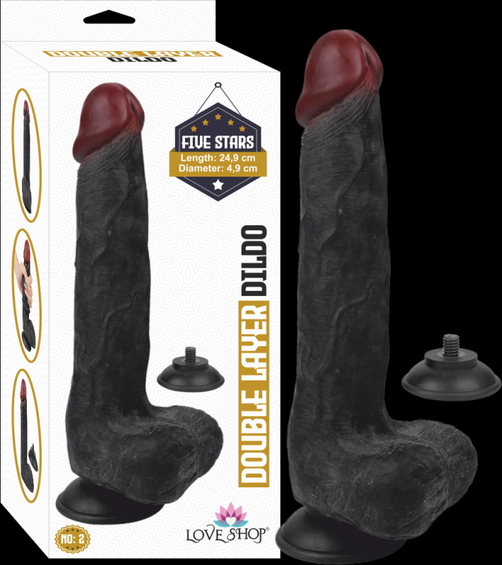 Bursa Erotik Shop Double Layer 25 Cm Zenci Bursa Erotik Shop Double Layer 25 Cm Zenci