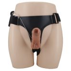 Bursa Erotik Shop 16 cm Belden Bağlamalı Çift Taraflı Yeni Nesil Titreşimli Strapon