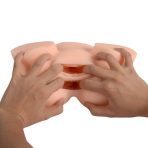 Bursa Erotik Shop 2 İşlevli 3D Realistik Kalça Suni Vajina Anüs - Bad Girl