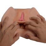 Bursa Erotik Shop 2 İşlevli Çift Girişli Realistik Vajina Anüs Kalça - Tiffani