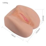 Bursa Erotik Shop 2 İşlevli Çift Girişli Realistik Vajina Anüs Kalça - Tiffani