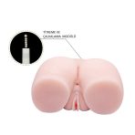 Bursa Erotik Shop 2 işlevli Ses Özellikli Titreşimli Realistik Kalça Suni Anal & Vajina