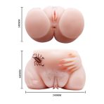 Bursa Erotik Shop 2 işlevli Ses Özellikli Titreşimli Realistik Kalça Suni Anal & Vajina