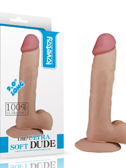 Bursa Erotik Shop 23 CM Geliştirilmiş Doku Ultra Yumuşak Realistik Penis