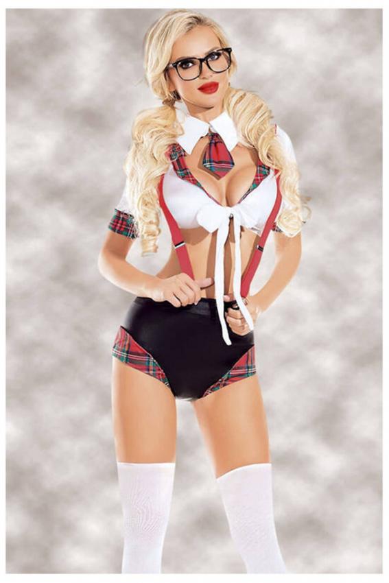 Bursa Erotik Shop Beyaz Liseli Kız Kostümü Bursa Erotik Shop Beyaz Liseli Kız Kostümü