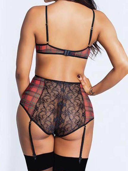 Bursa Erotik Shop Dantelli Fantazi Sütyen Takımı