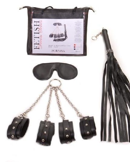 Bursa Erotik Shop Fetiş Siyah Set