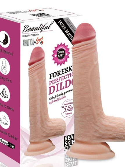 Bursa Erotik Shop Foreskin Perfection Dildo 17.5 CM