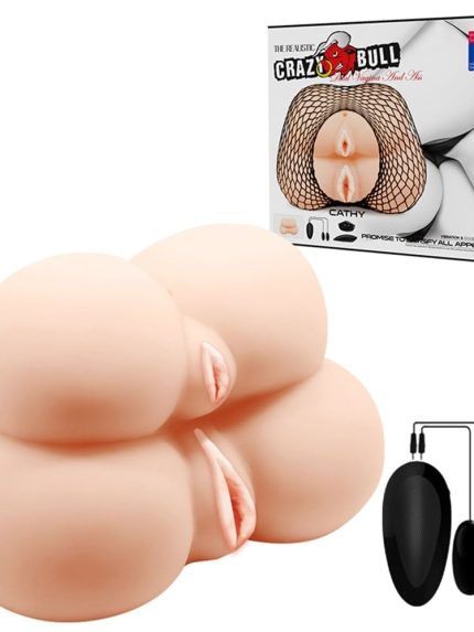 Bursa Erotik Shop İkiz Titreşimli Sesli Realistik Kalça Suni Vajina Anal Mastürbatör