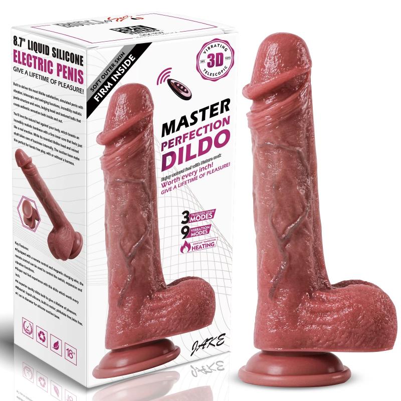 Bursa Erotik Shop Master Perfection Dildo Jake - Isıtmalı İleri Geri Hareketli ve Rotasyonlu Gerçekçi Damarlı Yapay Penis Bursa Erotik Shop Master Perfection Dildo Jake - Isıtmalı İleri Geri Hareketli ve Rotasyonlu Gerçekçi Damarlı Yapay Penis
