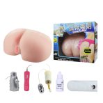 Bursa Erotik Shop Titreşimli Sesli 3 Boyutlu Realistik Kalça Vajina Anüs