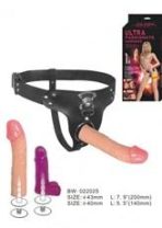 Bursa Erotik Shop Ultra Cyberskin Strapon 18 cm