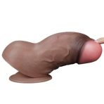 Bursa Erotik Shop Yeni Nesil Çift Katmanlı 18,2 cm Realistik Kalın Dildo Penis