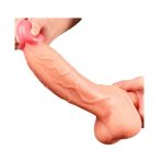 Bursa Erotik Shop Yeni Nesil Çift Katmanlı 25 cm Realistik Dildo Penis