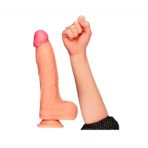 Bursa Erotik Shop Yeni Nesil Çift Katmanlı 25 cm Realistik Dildo Penis