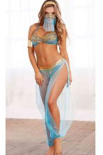 Bursa Erotik Shop Peçeli Oryantal Kostümü