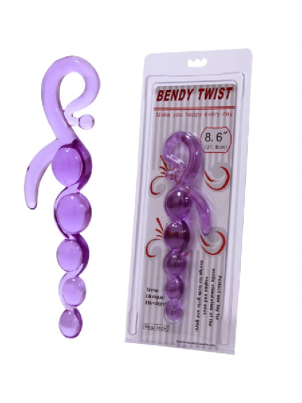 Bursa Erotik Shop Boğumlu Mor Renk Plug